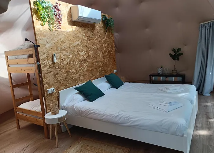 Tente de luxe Glamping Canon Del Rio Lobos Ucero