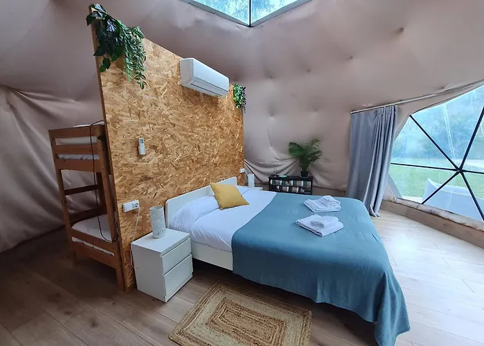 Tente de luxe Glamping Canon Del Rio Lobos Ucero